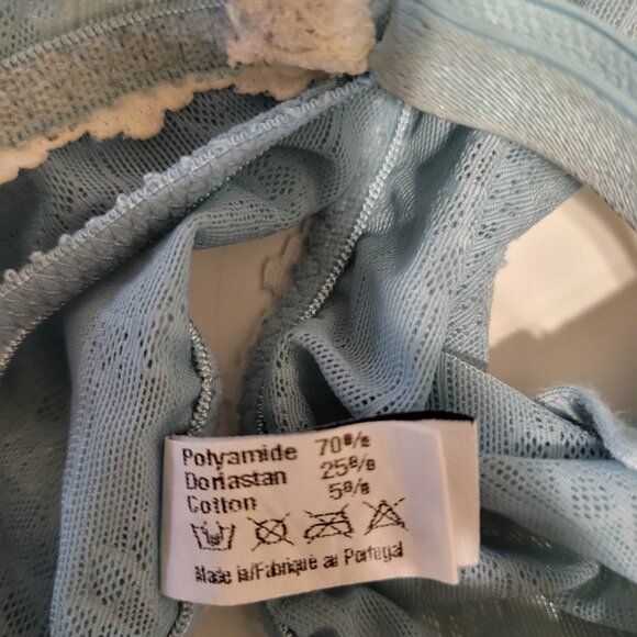 Yasmine Eslami mesh bra and thong set M - Picture 4 of 12